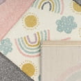 thumbnail image 4 of Paco Home Kids Rug for Nursery with Rainbows and Clouds in Multicolor - 3'11" x 5'7" (4'x6'), 4 of 6