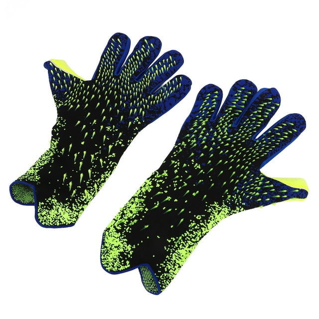 Guantes De Portero, Guantes De Portero Antideslizantes De Látex Engrosados, Transpirables Para Entrenamiento, Competición, Fluorescentes