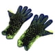 thumbnail image 3 of Guantes de portero de fútbol de látex grueso, antideslizantes, transpirables y acolchados, para entrenamiento y competición, fluorescentes, talla 7, 3 of 14