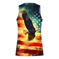 thumbnail image 3 of YueHuiYing USA 250th Anniversary Men's Shirt Crewneck Pullover Tank Tops Summer Sleeveless Shirts Beach Graphic Tops, 3 of 4
