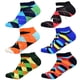 thumbnail image 1 of Calcetas multicolor divertidas VentDepot GeoColors04 6Pares 6-12.5US figuras Geometría Calcetines Tubo Corto poliéster, 1 of 2