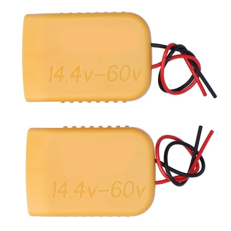 

EBTOOLS Battery Adapter Dock Power Mount Connector With 14 Gauge Wire DIY Electrical Supplies 14.4‑60V Battery Adapter Battery Power Mount Connector