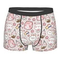 thumbnail image 5 of Uemuo Cute Rabbit Pattern Men's Boxer Briefs,Trunk Anti-Chafing,Comfortable, Durable, and Stylish Underwear-Small, 5 of 9