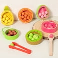 thumbnail image 4 of <p>Color Classification And Sensory Training Toy Color Sorting Classification Game Set Counting Matching Game Color Sorting Toy Classification Cup Educational Toys Fruit Shape, 4 of 7
