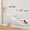 Beige, variant on Wall-mounted Cat Climber Set Dark Grey Wood Indoor Cat Furniture