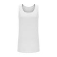 thumbnail image 2 of Juslio Womens Tank Tops Crew Neck Sporty Tank Tops Solid,Color Casual Breathable Tank Top, 2 of 9