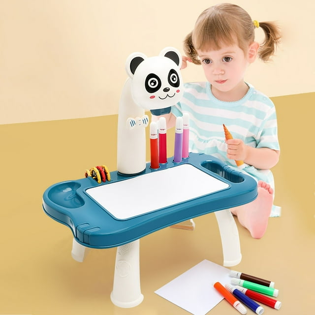 Drawing Projector Table For Kids And Draw Projector Toy With Light Music Child Projector Sketcher Desk 10ml