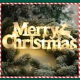 thumbnail image 4 of Garland Decor Merry Christmas Letter Lights Merry Christmas Letter Lights Hanging LED Garland Decor Christmas Decoration Lights For Courtyard Door Christmas Tree, 4 of 8
