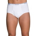 thumbnail image 2 of Fruit of the Loom Men's Basic White 100% Cotton Briefs Underwear 7 Pack , Size M, 2 of 2