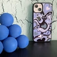 thumbnail image 5 of Coques de Téléphone Mignonnes Esthétiques Cœur Violet Étui de Téléphone Protectrice Compatible avec iPhone 13, 5 of 5