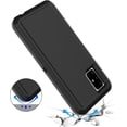 thumbnail image 5 of HSHDLDF Samsung Galaxy A71 4G Case, Samsung Galaxy A71 4G Case Soft TPU Hard PC Heavy Duty Shockproof 3 Layer Cover for Samsung Galaxy A71 4G (All Black), 5 of 5