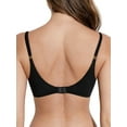 thumbnail image 4 of Deyllo Women's Full Coverage T-Shirt Bra, Black, 38C, 4 of 6