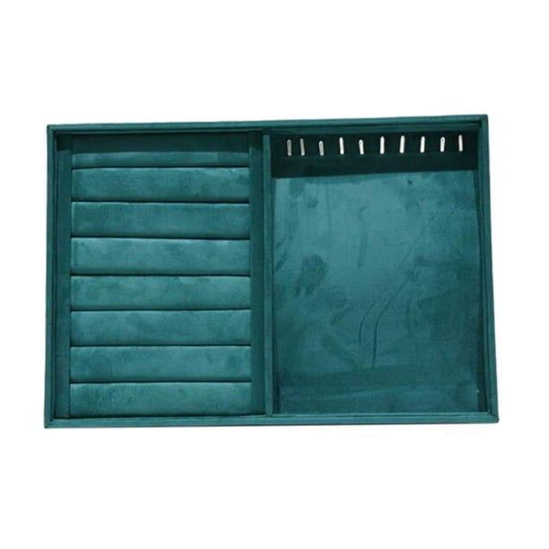 Organizador de bandejas apilables para joyas, un escaparate de lujo y elegancia. 35cmx24cmx3cm