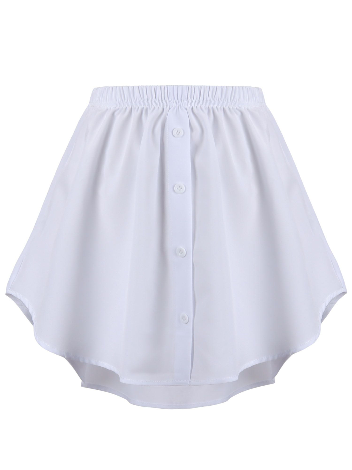 Utoimkio Shirt Extender for Women Layering Leggings Top Lower Sweep Shirt Undershirt Skirts, Women's, Size: Large, Pink