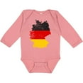 thumbnail image 3 of Inktastic German Map Flag Boys or Girls Long Sleeve Baby Bodysuit, 3 of 5