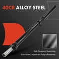 thumbnail image 2 of A-Premium Rear Complete Drive Shaft Prop Shaft Driveshaft Assembly Compatible with Chevrolet Express 2500 3500 & GMC Savana 2500 3500, 2010-2017, RWD, Replace# 25957033, 52098823AB, 2 of 8
