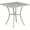 Coral, variant on Flash Furniture Oia Commercial Grade Square Patio Table | Outdoor Steel Square Patio Table