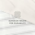 thumbnail image 5 of Noble Linens Rose Desert Stripe Reversible 2-Piece Duvet Cover Set, Twin/Twin XL, 5 of 11