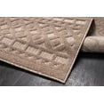 thumbnail image 5 of LaDole Rugs Geometric Modern Contemporary Area Rug - Durable Premium Carpet for Living Room, Bedroom, and Office - Brown, 5x8 (5'3"x7'3", 160cm x 220cm), 5 of 5