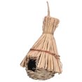 thumbnail image 2 of Humming Bird House Grass Hand Woven Natural Birdhouses for Window Home Outdoors Hanging, 2 of 10