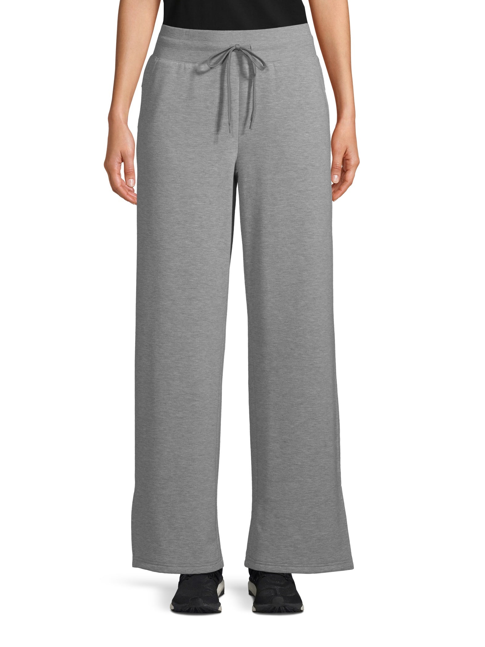 Athletic Works Women's Athleisure Wide Leg Pant Available in Regular