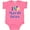 Hot Pink, variant on Inktastic I Love Mardi Gras Boys or Girls Baby Bodysuit