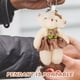 thumbnail image 4 of 6 uds pequeños osos de peluche con cadenas colgantes muñecos de osos de peluche para llavero de ramo DIY, 4 of 5
