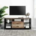 thumbnail image 4 of Ledel 55-inch Industrial TV Stand with Drawers and Shelves for TVs Up To 60", 4 of 5