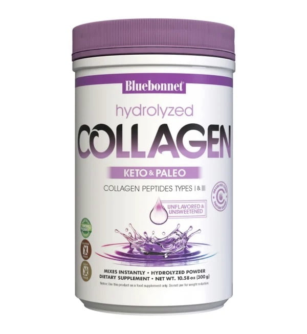 Collagen Refreshers Hydrolyzed Collagen Powder Bluebonnet 10.58 oz Powder