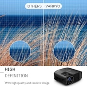 VANKYO Leisure 510 HD Movie Projector, Video Projector with 230 Projection Size, LCD, Support 1080P