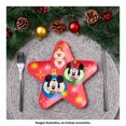 thumbnail image 4 of Plato Disney Mickey en Forma de Estrella de Melamina con Brillos para Alimentos, 4 of 4