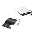 thumbnail image 2 of External CD DVD Drive Portable USB 3.0 CD/DVD Player With Type-C Converter ,Accurate Channel Search, 2 of 6