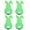 Green-GN-home, variante sur ABPWLY Sac à Couverts Lapin de Pâques Ensemble de Couverts 4 Rouge Vert Deux Couleurs Liquidation Amélioration de la Maison Canada Days Déco Maison Essentiels pour la Maison