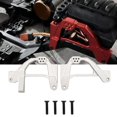 thumbnail image 3 of 2 uds amortiguador de frontal torres soportes reemplazar piezas para Axial SCX6 DIY accesorios todoterreno coche modelo camión Plata Hugo Soportes de torres de choque, 3 of 9