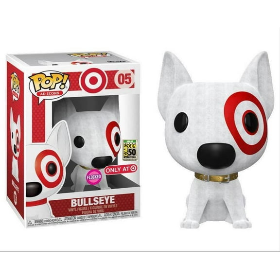 Funko Pop Ad Icons Bullseye #05 Target Flocked SDCC 19 Debut Exclusive San Diego Comic