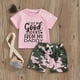 thumbnail image 2 of Conjunto de ropa Fernvia para niñas pequeñas de 6 a 12 meses, camuflaje rosa, 2 of 7