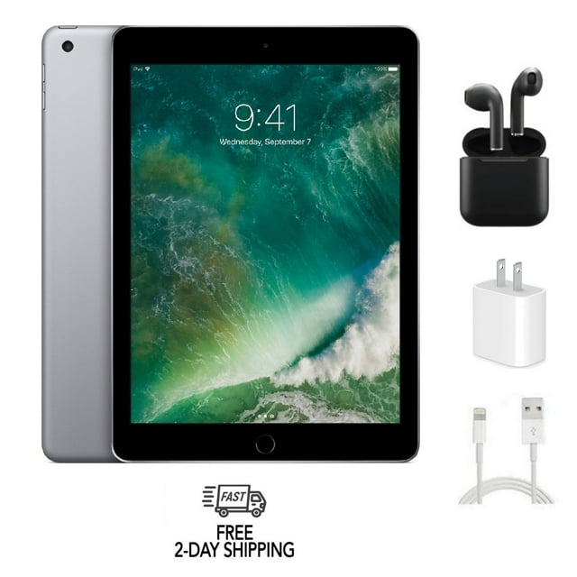 Refurbished Apple iPad 5th Gen A1822 (WiFi) 32GB Space Gray (Grade B)