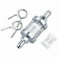 thumbnail image 2 of 1/4" I.D. Clear-View Glass Fuel Filter, 2 of 2