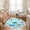 Color 2, variant on Washable Non Slip 3ft Round Rug, Cute Science Themed Microscope Books Magnifying Glass Beakers Circle Area Rugs with Tassels Carpet for Nursery Bedroom Living Room Playroom Tent Rug