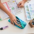 thumbnail image 4 of ZIPIT Metallic Pencil Case for Girls, 4 of 9