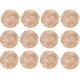 thumbnail image 1 of 12pcs-Sombrero de paja tejido floral-8cm diámetro interior 4cm Ormromra HFP-0427, 1 of 4
