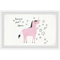 Marmont Hill Unicorn Dreams Framed Wall Art