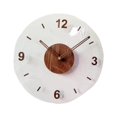 thumbnail image 4 of Reloj de pared Creatividad Regalo de inauguración de la casa Decoración del hogar Decoración colgante para Número 4 marrón, 4 of 9
