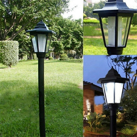 

Waterproof Solar Power LED Way Outdoor Light - High Efficient Solar Panels LED Way Wall Mount Street Garden Fence Light - Outdoor Decor Lamp for Landscape Pathway Yard Walkway Driveway Lighting