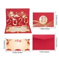thumbnail image 3 of TanSiDing 2026 Year of Horse 3D Pop Up Greeting Cards, Chinese Lunar New Year Spring Festival Cards with Envelopes, Handmade Red Paper Card for Family Gifts, Holiday Celebration Decorations, 3 of 6