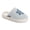 Lt Blue Snowflake, variant on Women's Joss Scuff Slippers