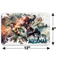 thumbnail image 6 of Aquaman Movie Aquaman vs Black Manta Home Business Office Sign, 6 of 7