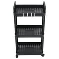 thumbnail image 4 of Rolling Pantry Storage Cart Trolley Rolling Cart Organizer for Bathroom Kitchen, 4 of 8