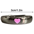 thumbnail image 3 of Xihbxyly Descripción Del Producto: Anillo Luminoso En Forma de Corazón, Adecuado para Amantes. 1 Anillo de Pareja, Adecuado para Hombres y Mujeres, con Apertura de Aleación, Anillo para Amantes, Joye, 3 of 3