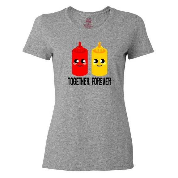 Inktastic Ketchup and Mustard Gift Women's T-Shirt